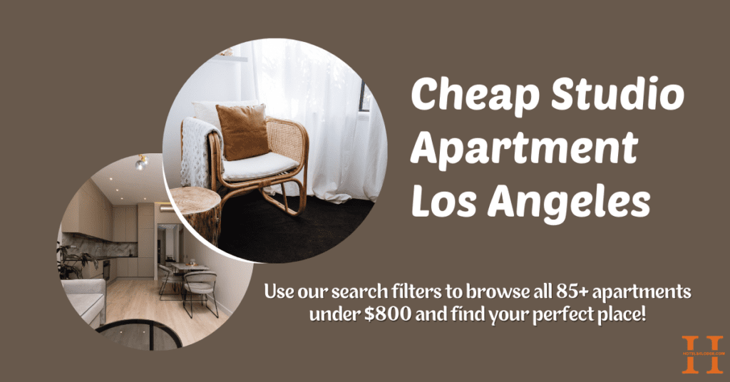 Cheap Studio Apartment Los Angeles