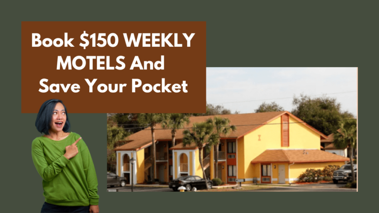 Book $150 WEEKLY MOTELS And Save Your Pocket