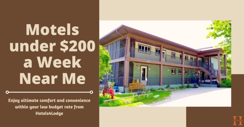 Motels Under $200 a Week Near Me