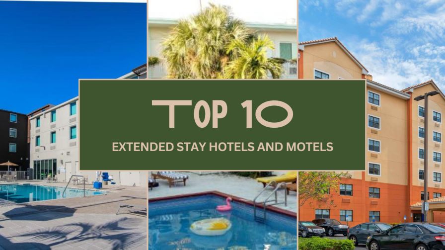 Top 5 Extended Stay Hotels and Motels
