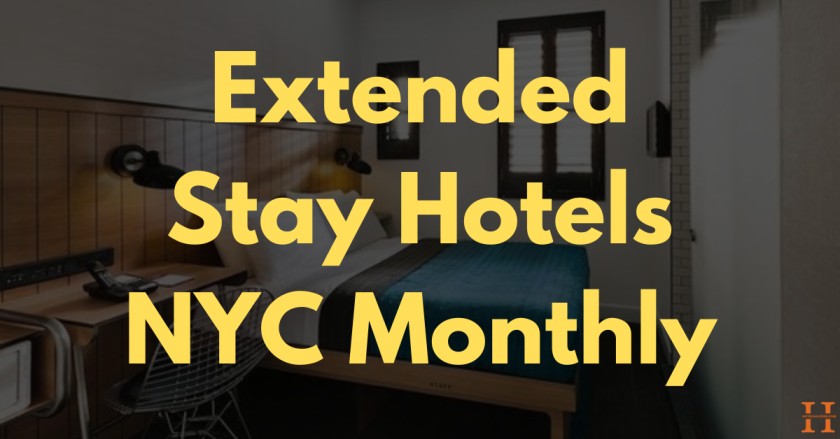 Extended Stay Hotels NYC Monthly