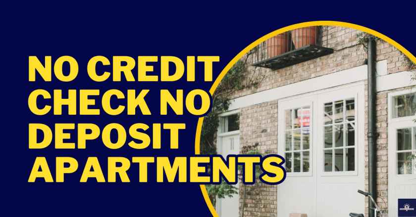 No Credit Check No Deposit Apartments